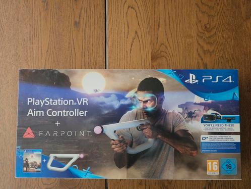 PS4 PlayStation VR Aim Controller + Jeu Farpoint, Games en Spelcomputers, Games | Sony PlayStation 5, Ophalen of Verzenden