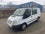 FORD TRANSIT 2.2 TDCI DUBBELE CABIN 2012 120000KM AC KEURING, Auto's, Bestelwagens en Lichte vracht, Voorwielaandrijving, Euro 5