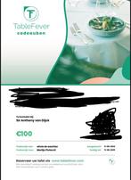 Cadeaubon Restaurant Sir Anthony Van Dijck