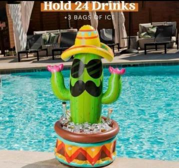 Cactus drink-drank-drankjes koeler cooler! Opblaasbaar 91cm beschikbaar voor biedingen