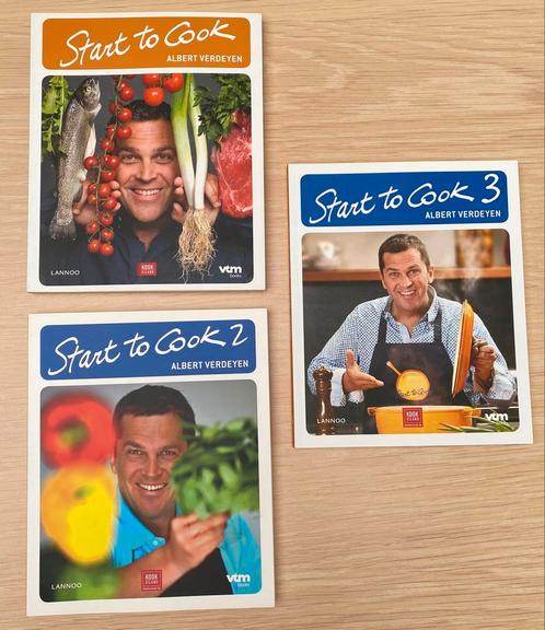 Set ‘Start To Cook’ kookboeken, Boeken, Kookboeken, Zo goed als nieuw, Ophalen