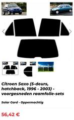 Citroen saxo op maat gesneden ramen tint folie set nieuw, Ophalen of Verzenden, Nieuw, Citroën