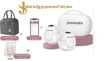 Jummaen Duo ultrastille draadloze borstkolfset beschikbaar voor biedingen