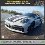 Porsche 992 Turbo S Cabriolet "Techart" - 2020, Autos, Porsche, Cuir, Argent ou Gris, Achat, Euro 6