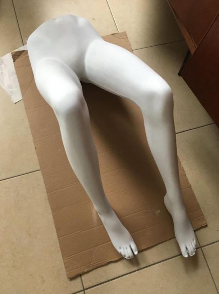 Paspopbenen / etalagebenen installatie, Antiek en Kunst, Kunst | Beelden en Houtsnijwerken, Ophalen