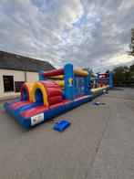 LOCATION: Château gonflable Dauphins Toboggan+obstacles+13m, Hobby & Loisirs créatifs, Enlèvement, Utilisé