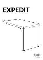 Expedit aanzetstuk voor kallax kast, Ophalen, Gebruikt, Bureau