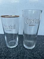 2 glazen Cristal Alken, Verzamelen, Ophalen of Verzenden, Zo goed als nieuw