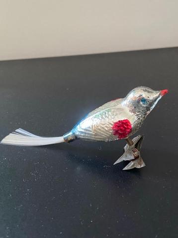 Uiterst zeldzaam (AJEKO) kerstornament vogel jaren '50 beschikbaar voor biedingen