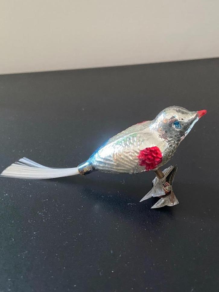 Uiterst zeldzaam (AJEKO) kerstornament vogel jaren '50, Diversen, Kerst, Zo goed als nieuw, Ophalen
