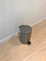 BRABANTIA BIN - Matt Steel – 3 liter (type A) - 2 stuks, Met pedaal, Ophalen of Verzenden, Zo goed als nieuw, Minder dan 10 liter