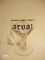 Oud emaille bierglas Trappistenbier Orval ( donkerblauw ), Overige merken, Glas of Glazen, Ophalen of Verzenden, Zo goed als nieuw