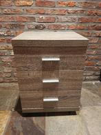 Houten ladekastje, Huis en Inrichting, Kasten | Ladekasten, Ophalen, Minder dan 50 cm, Zo goed als nieuw, 3 of 4 laden