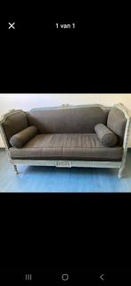 Mooie grijze zetel, Ophalen, Zo goed als nieuw, Stof