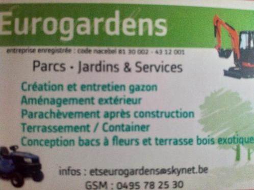 Entretien de Parcs & Jardins, Services & Professionnels, Jardiniers & Paveurs, Entretien de jardins ou Taille
