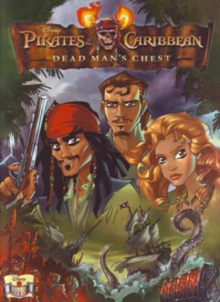 Pirates of the caribbean dead mans chest 50 blz, Boeken, Stripverhalen, Zo goed als nieuw, Ophalen of Verzenden