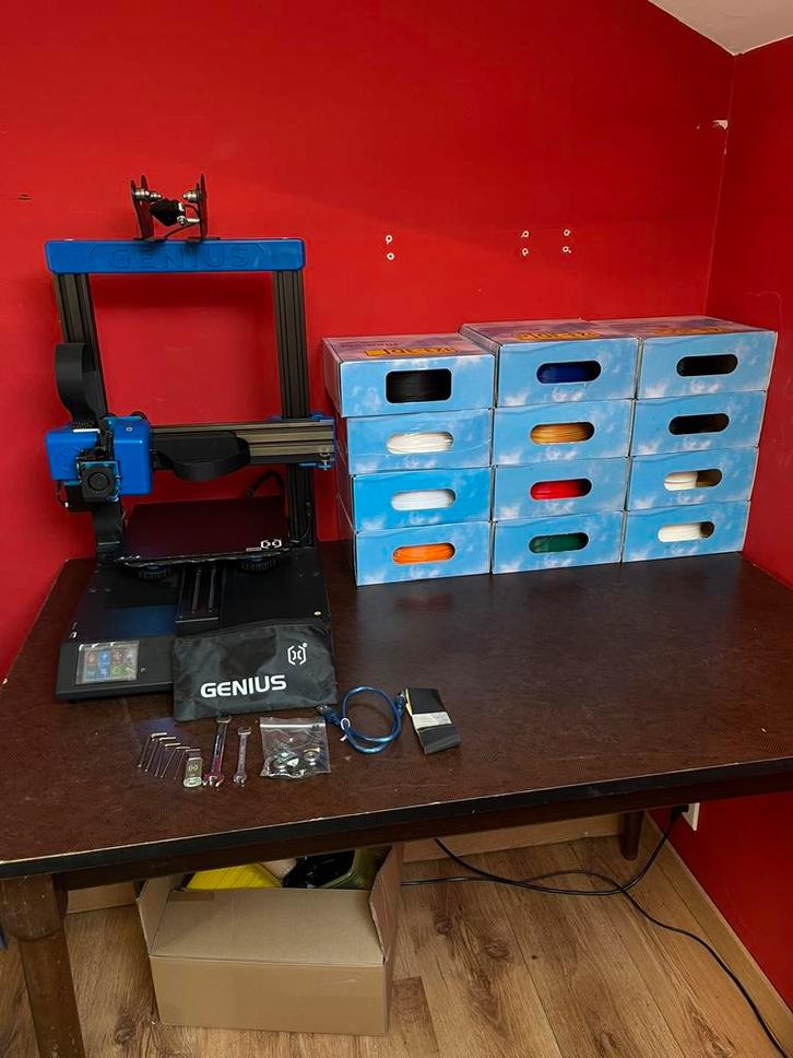 Artillery genius 3D printer, Computers en Software, 3D Printers, Zo goed als nieuw, Ophalen