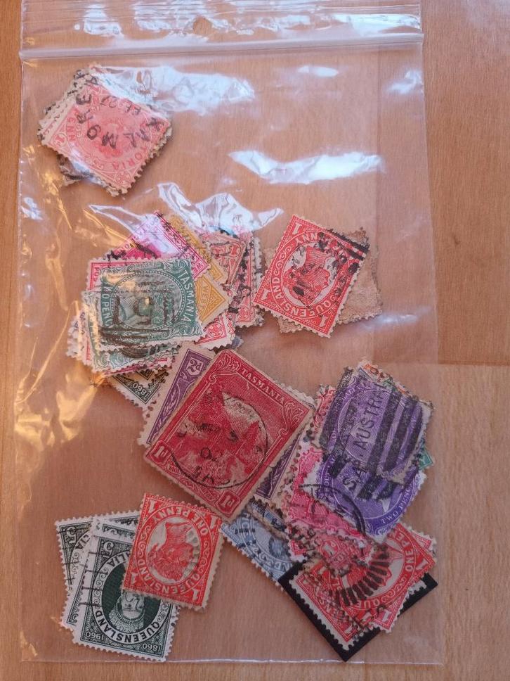 postzegels Oceanië, Timbres & Monnaies, Timbres | Océanie, Affranchi, Enlèvement ou Envoi