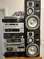 technics+kenwood+sanyo+hitachi+luidspreker, Audio, Tv en Foto, Versterkers en Ontvangers, Ophalen, Gebruikt, Overige systemen