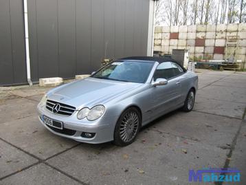 MERCEDES CLK C209 A209 LEER LEDER INTERIEUR ZWART BLAUW CABR beschikbaar voor biedingen