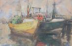 Gaston Oorlynck (1909-1989): Vissershaven (53 x 43 cm), Enlèvement ou Envoi
