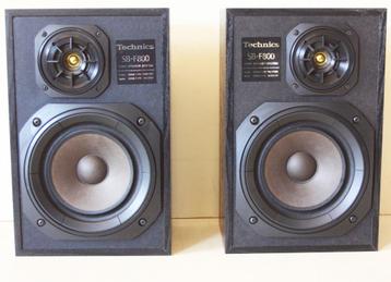Technics SB-F800 Speakers / 60 Watts / 8 Ohms / 2-Way System
