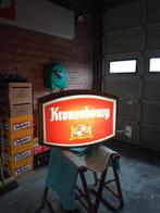 Kronenbourg Bier lichtreclame 2, Verzamelen, Ophalen, Zo goed als nieuw, Reclamebord, Plaat of Schild, Overige merken