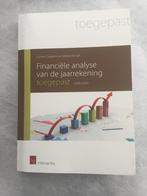 Financiële analyse van de jaarrekening toegepast, Ophalen of Verzenden, Zo goed als nieuw, Accountancy en Administratie