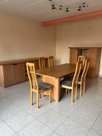 Volledige eetplaats, Huis en Inrichting, Ophalen, Zo goed als nieuw, 6 tot 8 stoelen