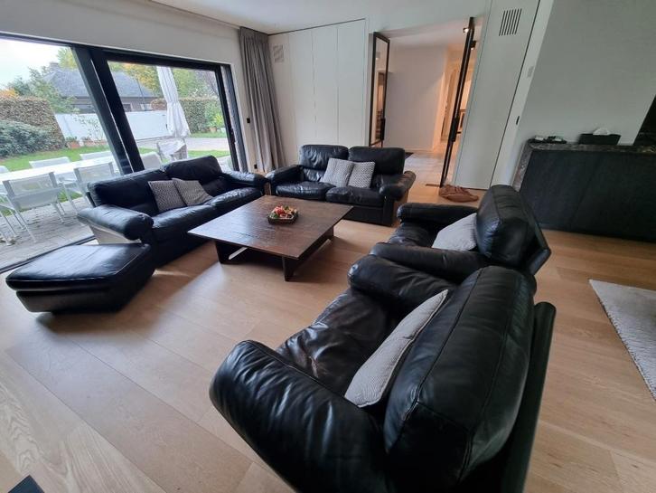 GRATIS - Zetels (zelf op te halen), Maison & Meubles, Canapés | Salons, Utilisé, Banc droit, Trois personnes, 200 à 250 cm, 75 à 100 cm