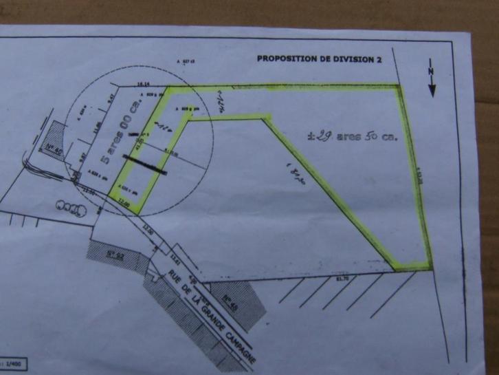 GRAND terrain à vendre 7340 colfontaine, Immo, Gronden en Bouwgronden, 1500 m² of meer