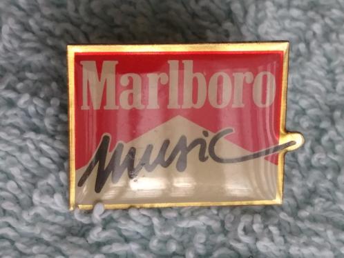 Pin Marlboro Music, Verzamelen, Speldjes, Pins en Buttons, Zo goed als nieuw, Speldje of Pin, Merk, Ophalen of Verzenden