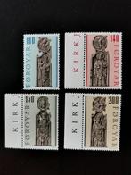 Faeroer / Foroyar 1980 - kerkbanken met randfragment **, Ophalen of Verzenden, Denemarken, Postfris