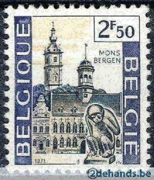 Belgie 1971 - Yvert/OBP 1598 - Toerisme - Mons/Bergen (PF), Timbres & Monnaies, Timbres | Europe | Belgique, Non oblitéré, Envoi