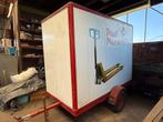 Aanhangwagen met gesloten Aluvan, Auto diversen, Aanhangers en Bagagewagens, Ophalen, Gebruikt