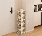 Étagère à chaussures en plastique en 6 niveaux, Enlèvement ou Envoi
