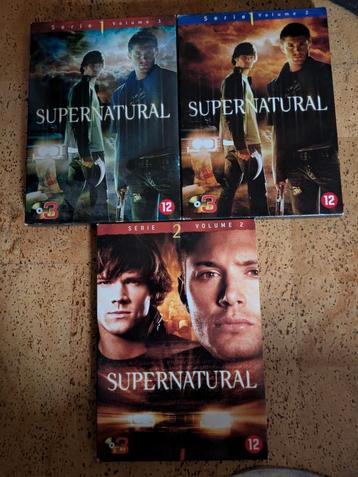 3 x dvd box Supernatural / 7 eur samen beschikbaar voor biedingen