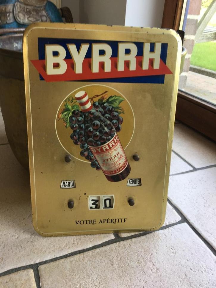 BYRRH Calendrier perpétuel 1950, Antiek en Kunst, Antiek | Brons en Koper, Ophalen of Verzenden