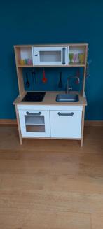 Mini cuisine IKEA Duktig + accessoires, Enlèvement, Utilisé, Bois, Jouer à la cuisine