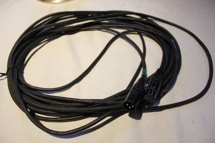 Verlengkabels DAP FL0110 XLR, Muziek en Instrumenten, Kabels en Stekkers, Zo goed als nieuw, Microfoon, Ophalen