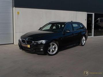 BMW 3 Serie 318 Touring l M-Pack l Digital Cockpit l Leder l, Auto's, BMW, Gebruikt, Zwart, Leder, Bedrijf