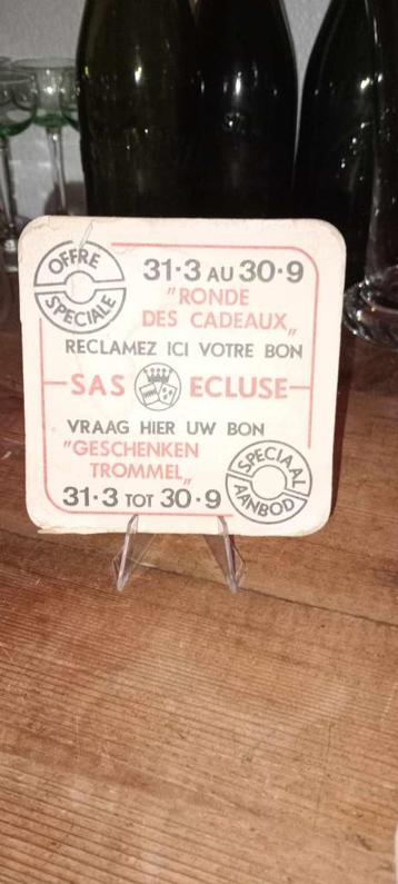 Brasserie bière sous-bock Het SAS Ronde des cadeaux, Envoi, Utilisé, Sous-bock, Autres marques