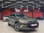 DS4 VTi 120 SoChic**AIRCO**ALU-VELGEN**CRUISE-CONTROLE**, Auto's, Citroën, Euro 5, Zwart, Bruin, Leder