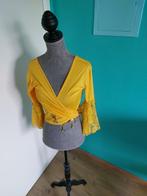 CHOLI JAUNE DANSE ORIENTALE ..., Sports & Fitness, Enlèvement, Comme neuf, Vêtements