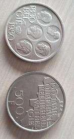 2 munten naar aanleiding van 150 jaar onafhankelijk...., Timbres & Monnaies, Monnaies | Belgique, Enlèvement ou Envoi, Monnaie en vrac