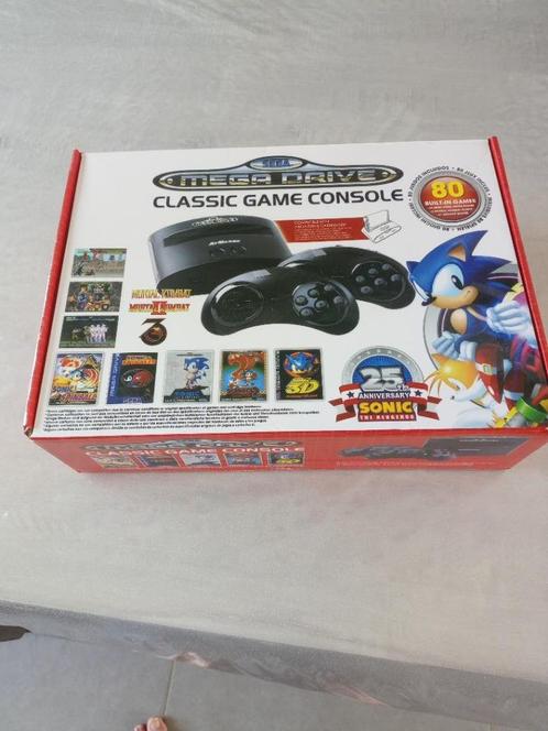 MEGA DRIVE 80 „25TH ANNIVERSARY” -SPELLEN, Games en Spelcomputers, Spelcomputers | Sega, Zo goed als nieuw, Mega Drive, Met 2 controllers