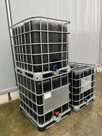 PROMO  1000L ZWARTE ibc-tanker + GRATIS STALEN KRAAN, Ophalen of Verzenden, Nieuw, Metaal, Met kraantje