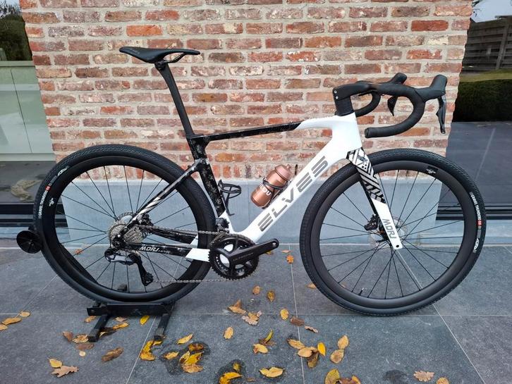 Elves Mori gravel Ultegra di2 maat 54, Fietsen en Brommers, Fietsen | Crossfietsen en BMX, Ophalen