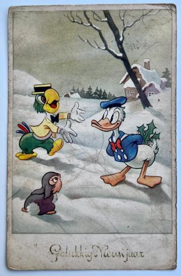 Nieuwjaarskaart Disney 1950 - 4710/1 disponible aux enchères