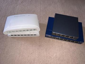 Bureau switches (TPLink, Netgear, D-Link), Enlèvement, Comme neuf